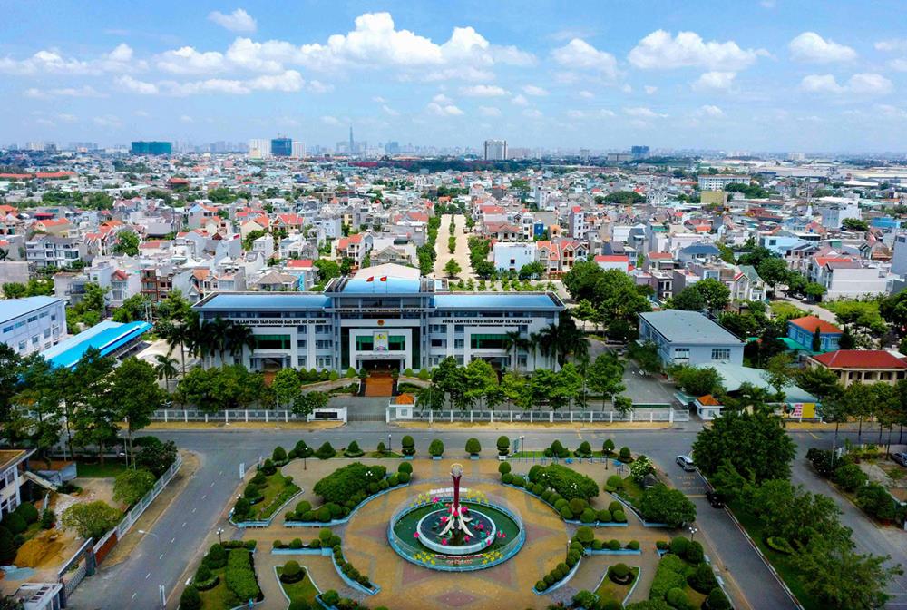 Một phần của thành phố Thuận An hiện nay